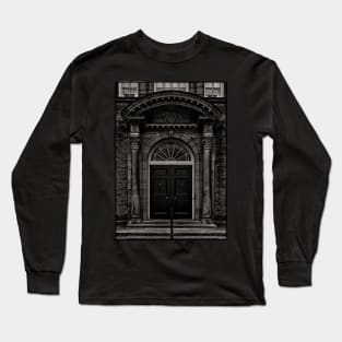 No 27 King's College Circle 1 with Border Long Sleeve T-Shirt